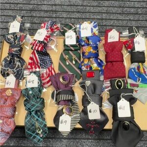 Assorted Women’s Tie Collection!  DIY all done by me!